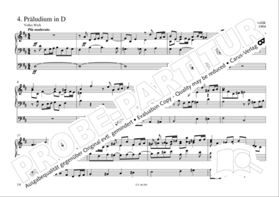 Free Organ Music from the Romantic Period, Vol. III (Freie Orgelmusik der Romantik, Band III) Organ scores gallery preview page 15