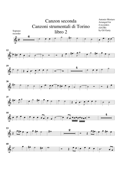 Canzon no.2 (Canzoni strumentali libro 2 di Torino)