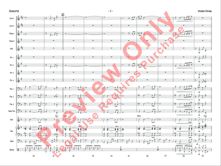 Maiden Voyage Jazz Ensemble scores gallery preview page 6