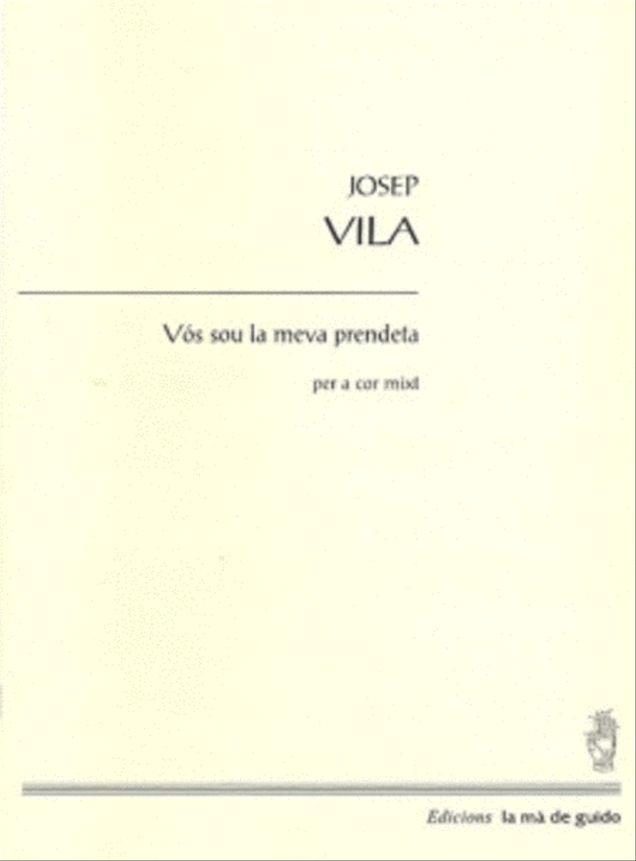 Vos sou la meva prendeta 4-Part scores gallery preview page 1