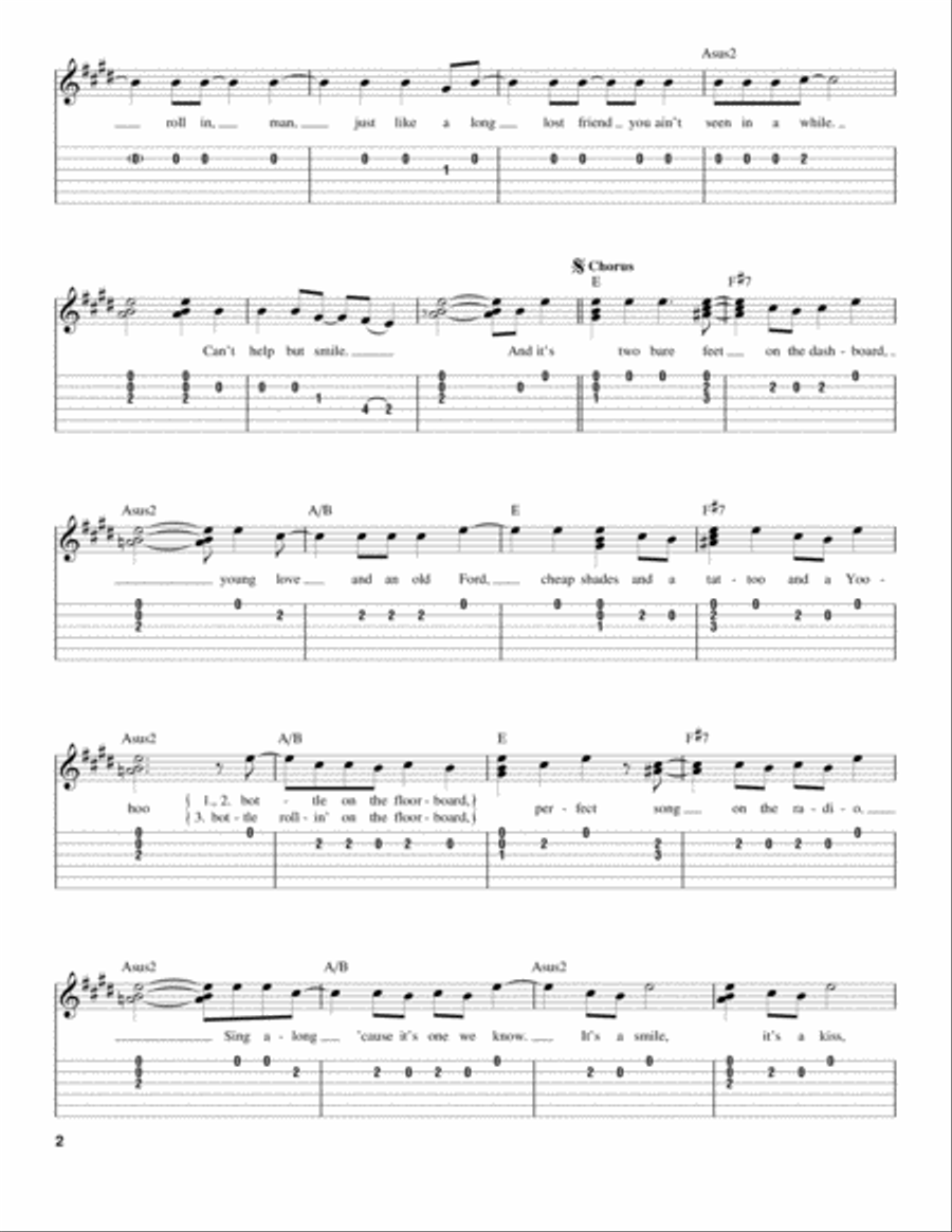 Summertime Acoustic Guitar scores gallery preview page 2
