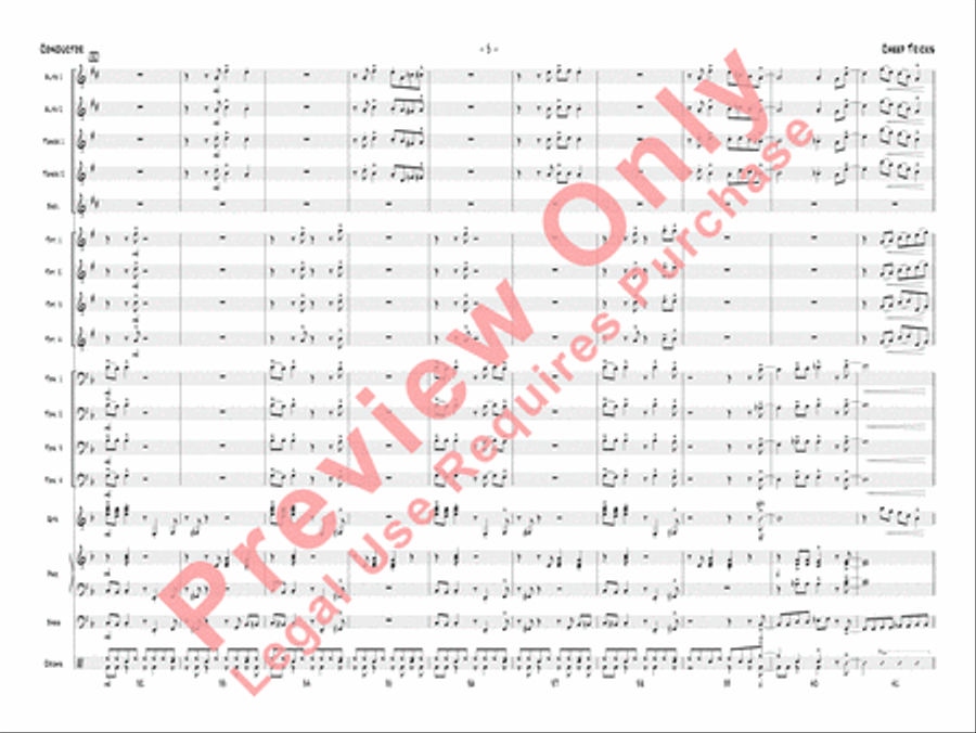Cheep Tricks Cheep Tricks Jazz Ensemble scores gallery preview page 8