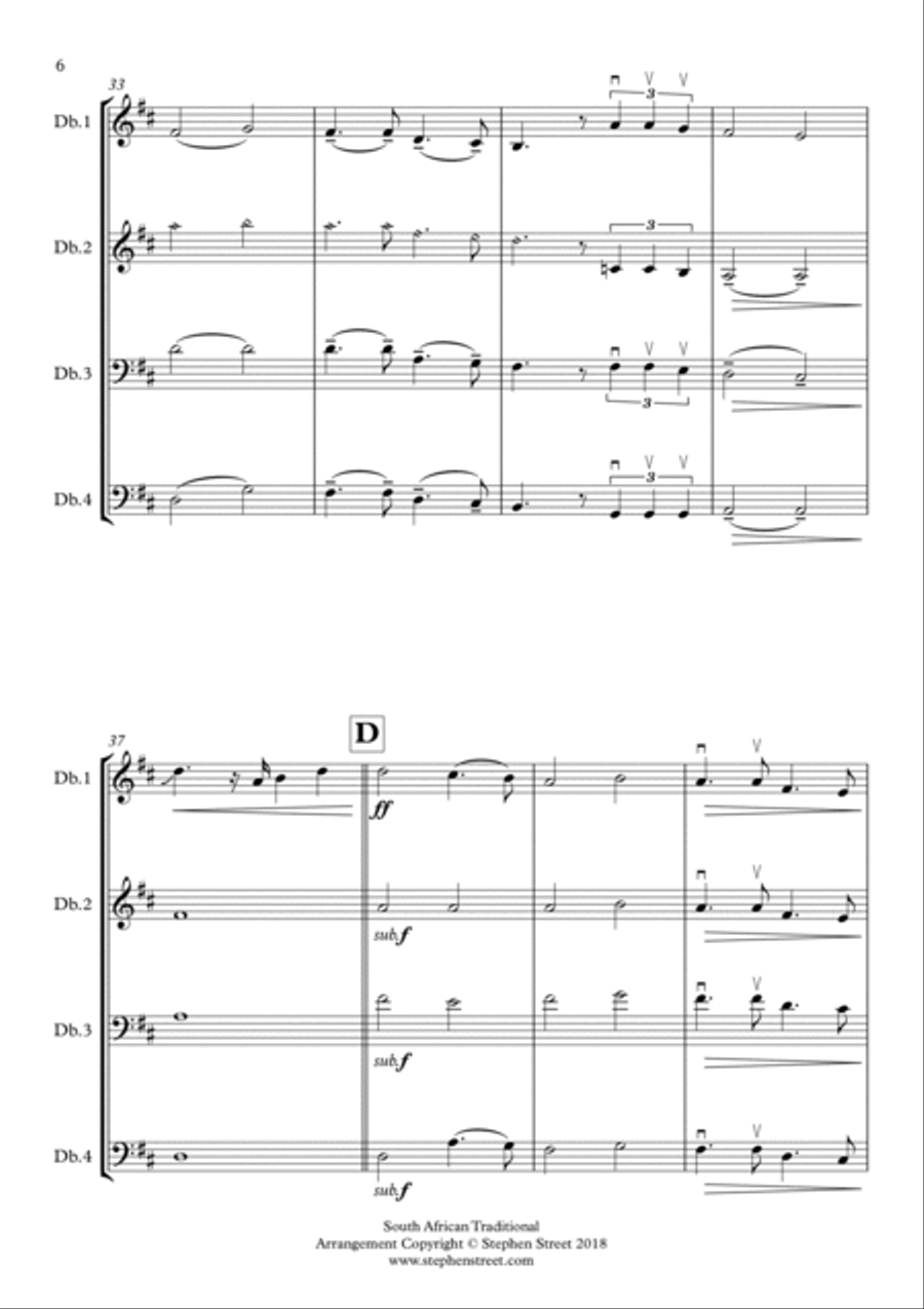 Wakrazulwa Double Bass Quartet image number null