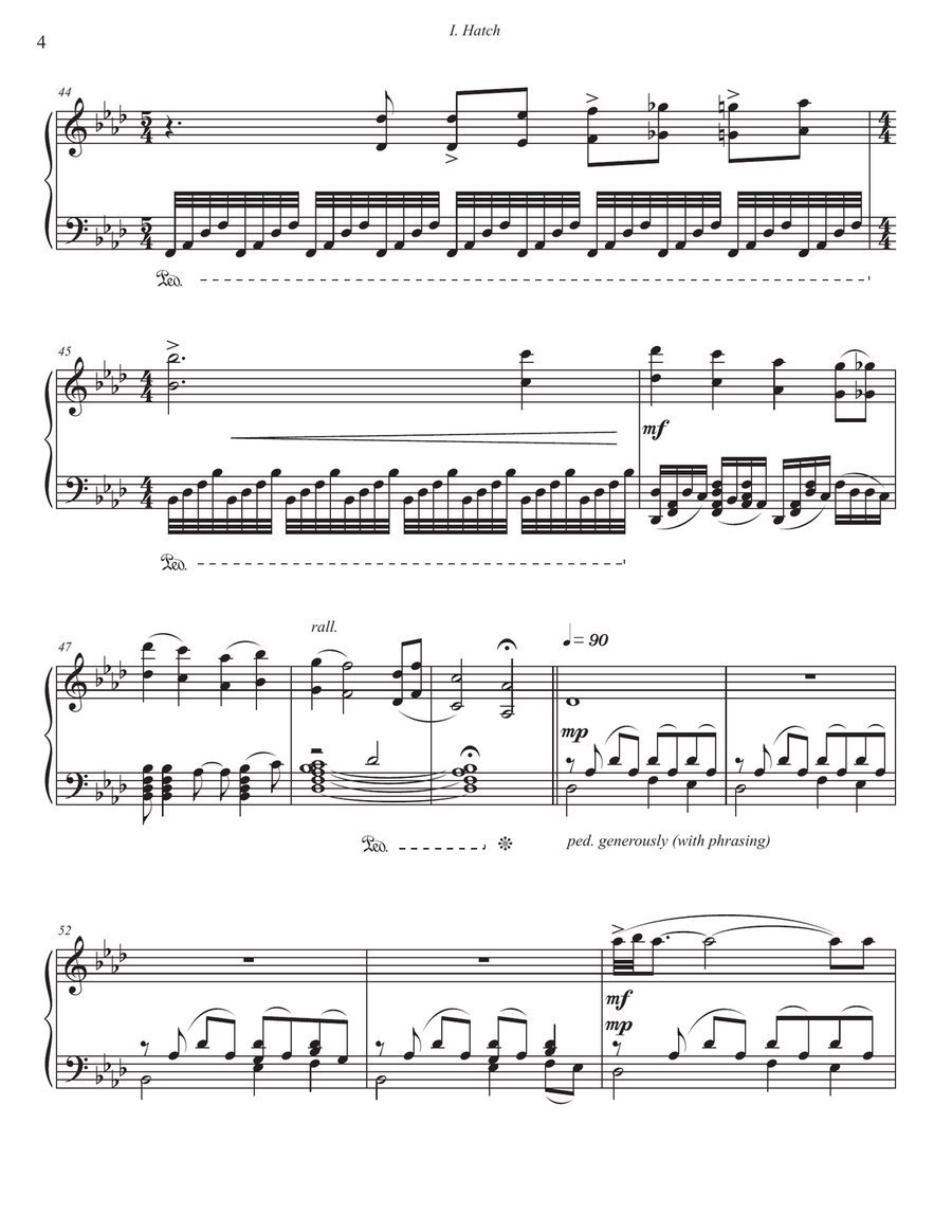 Year of the Dragon Piano Solo scores gallery preview page 6