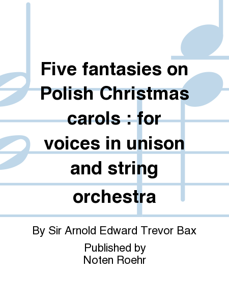 Five fantasies on Polish Christmas carols