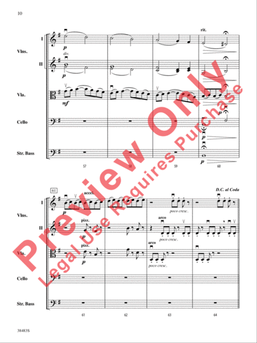 Sprites String Orchestra scores gallery preview page 11