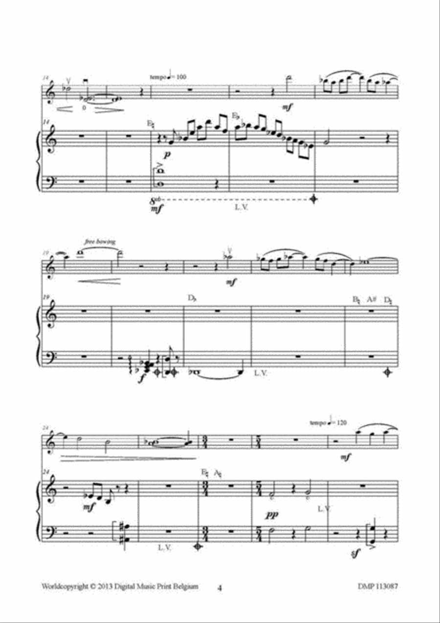 Mizu No Oto Harp scores gallery preview page 3