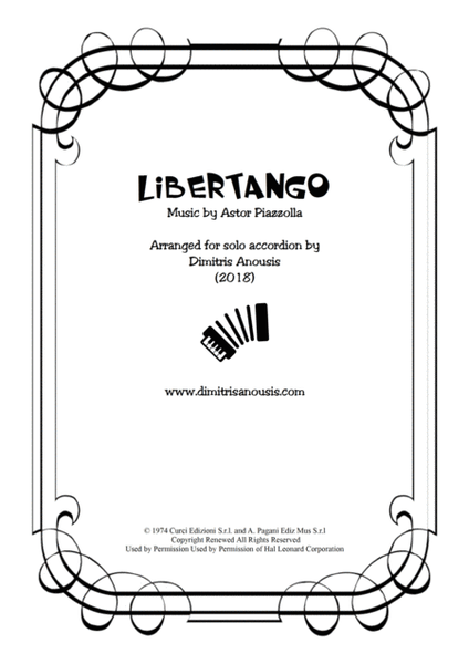 Libertango for solo accordion image number null