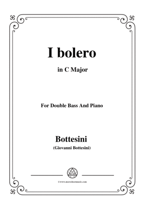 Book cover for Bottesini-I bolero, for Doublebass and Piano in C Major