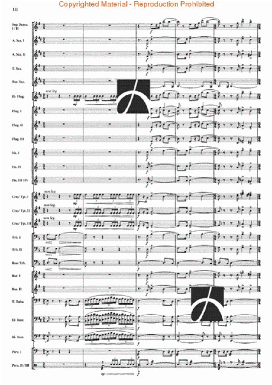 Firestorm Brass Band scores gallery preview page 10