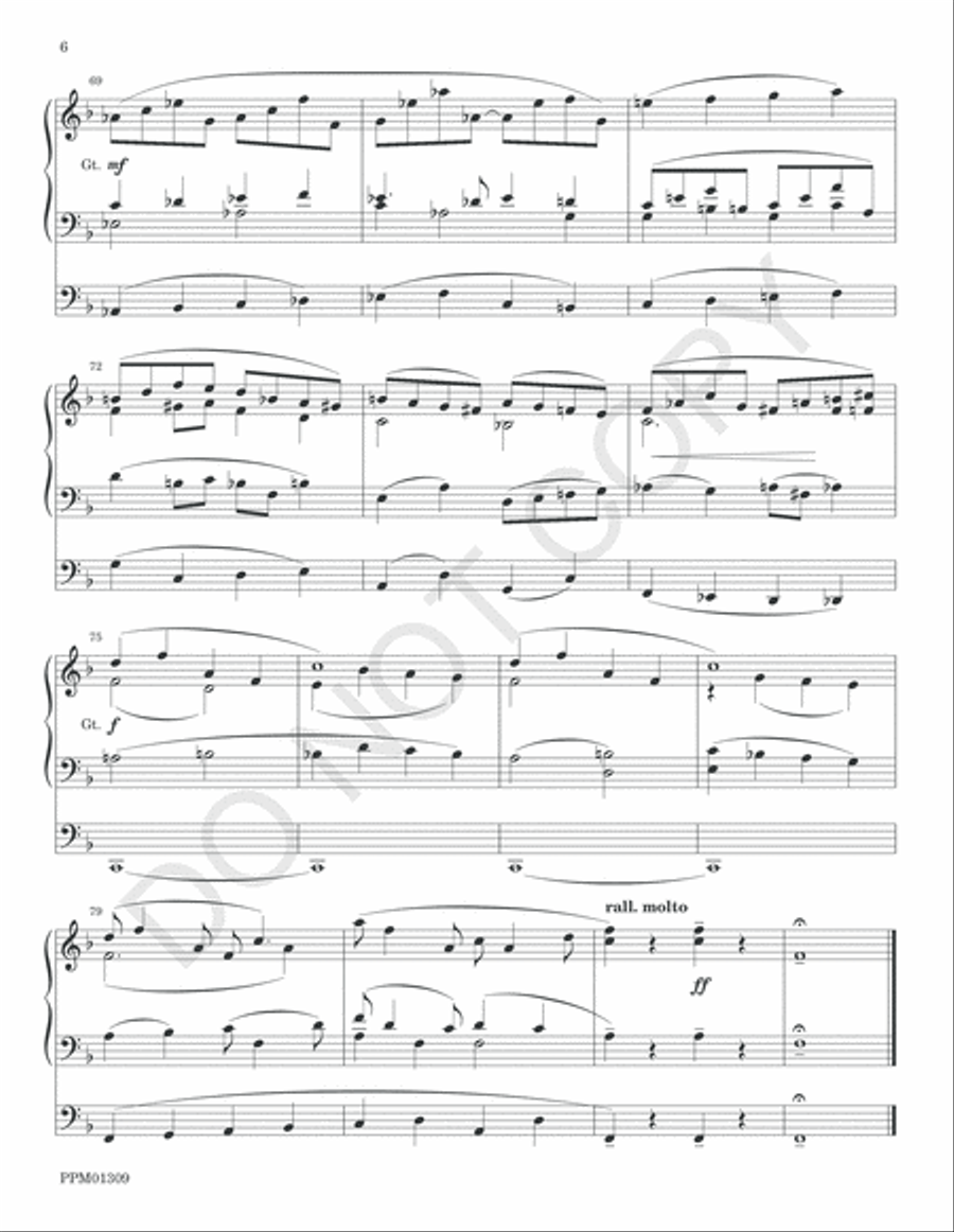Fughetta on a Soggetto Cavato Voice scores gallery preview page 9