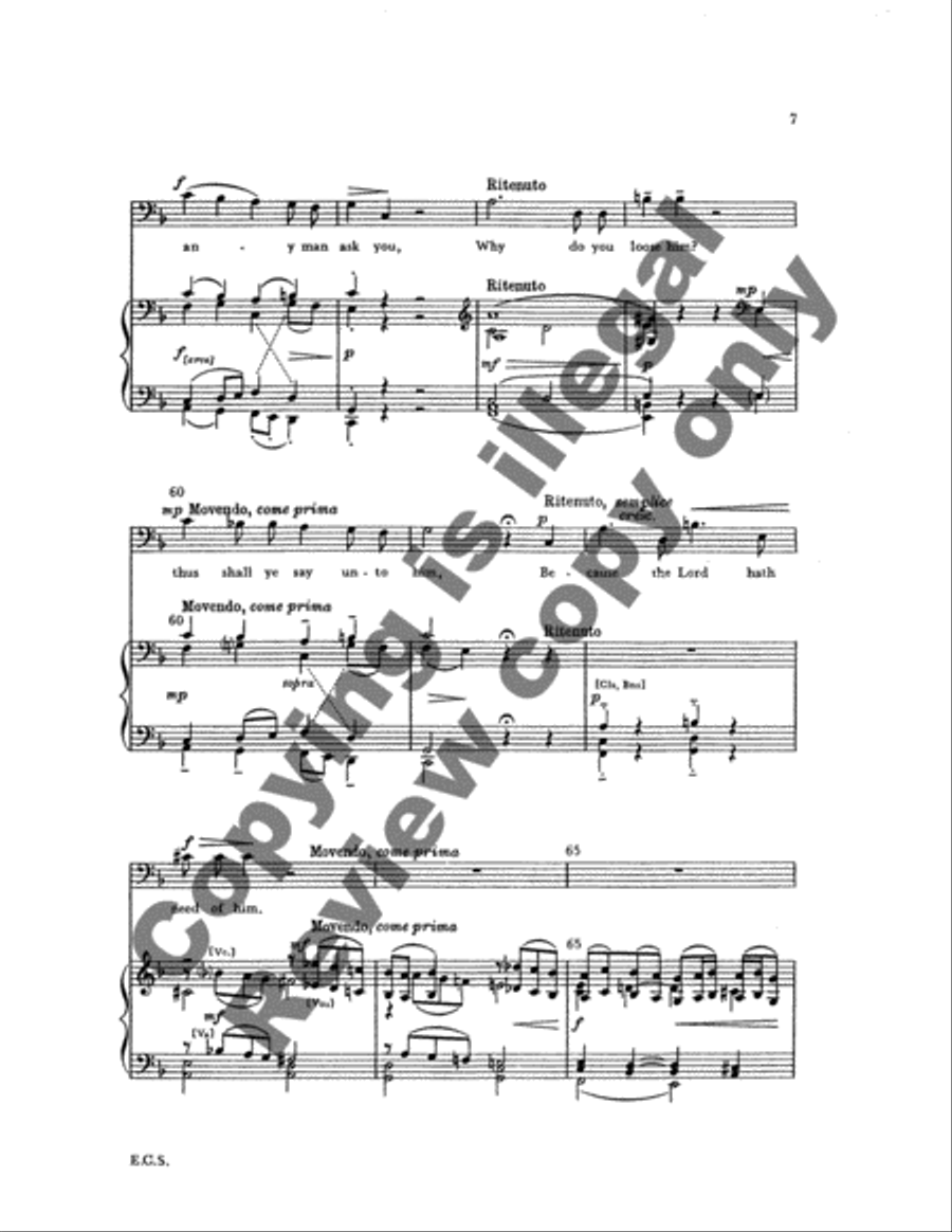 The Passion According to Saint Luke 4-Part scores gallery preview page 10