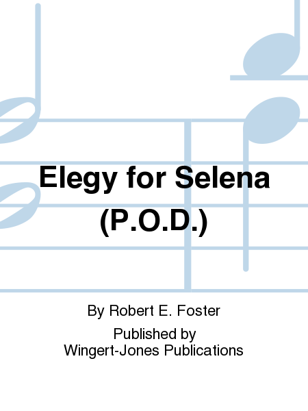 Elegy For Selena - Full Score image number null
