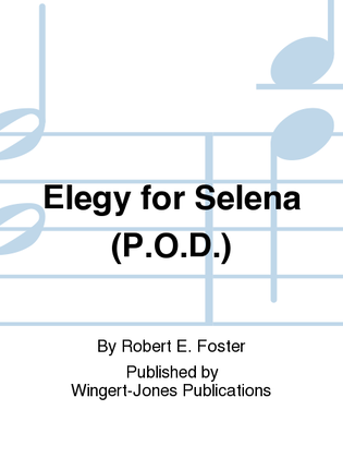 Elegy For Selena - Full Score