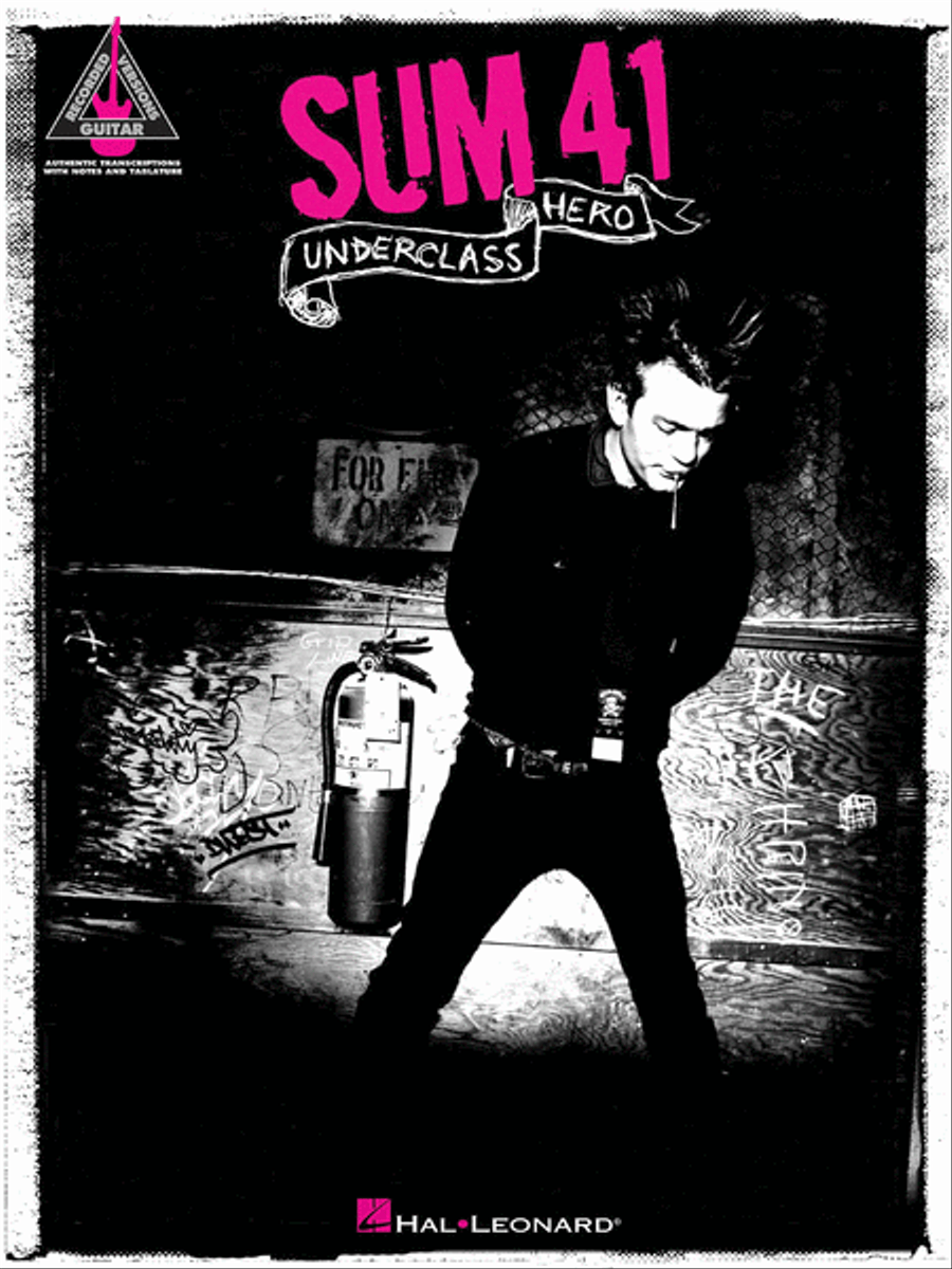 Sum 41 - Underclass Hero Electric Guitar scores gallery preview page 1