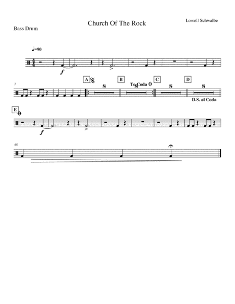 Church of the Rock Church of the Rock Full Orchestra scores gallery preview page 3