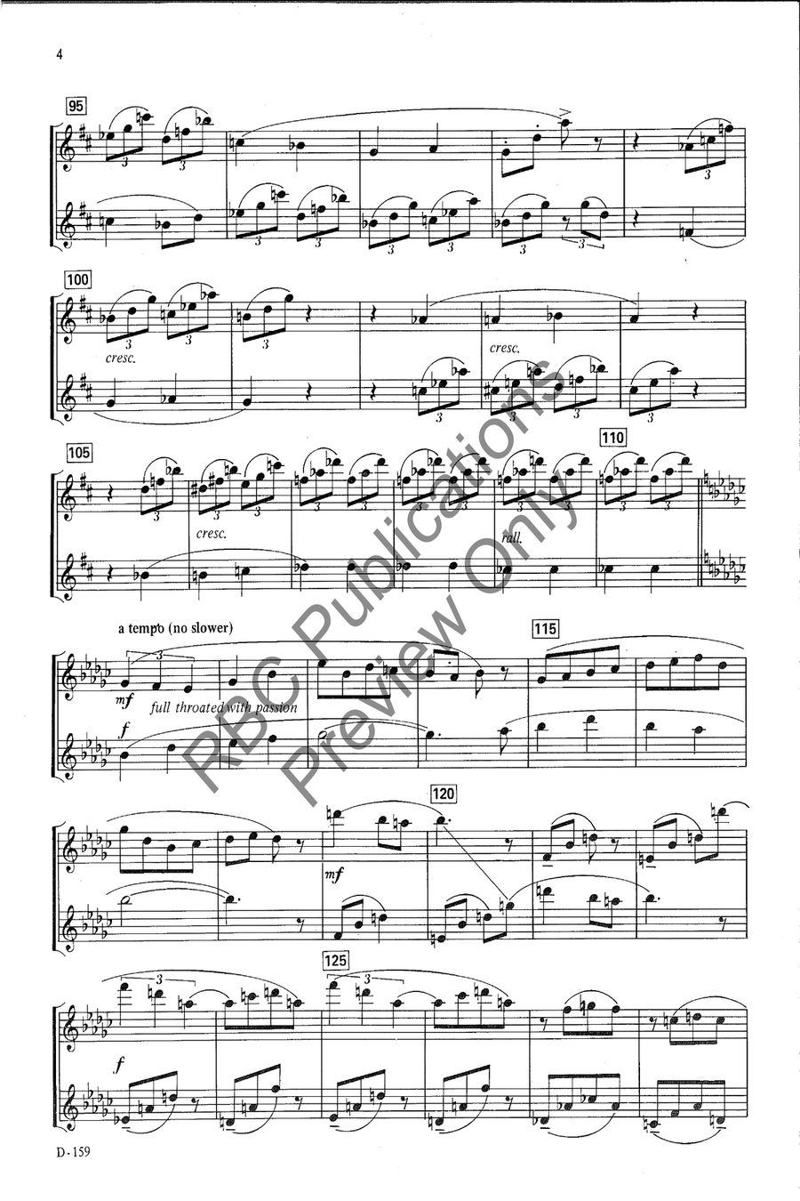 Conversation #3 Flute Duet Flute Duet scores gallery preview page 5
