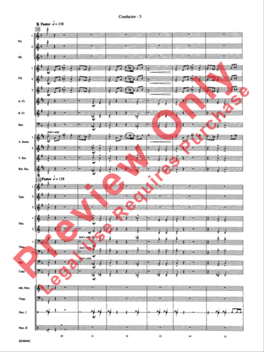 Alliance Alliance Concert Band scores gallery preview page 6