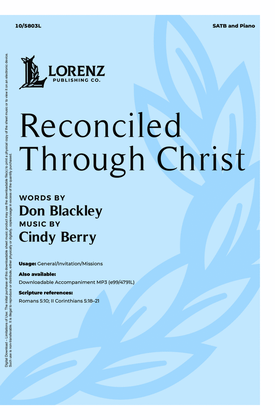 Book cover for Reconciled Through Christ