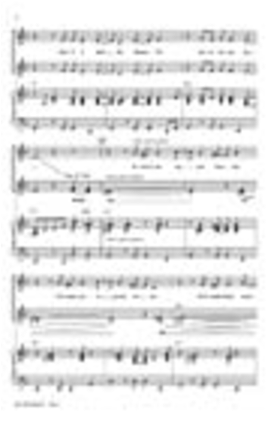 Be My Baby Show Choir scores gallery preview page 4