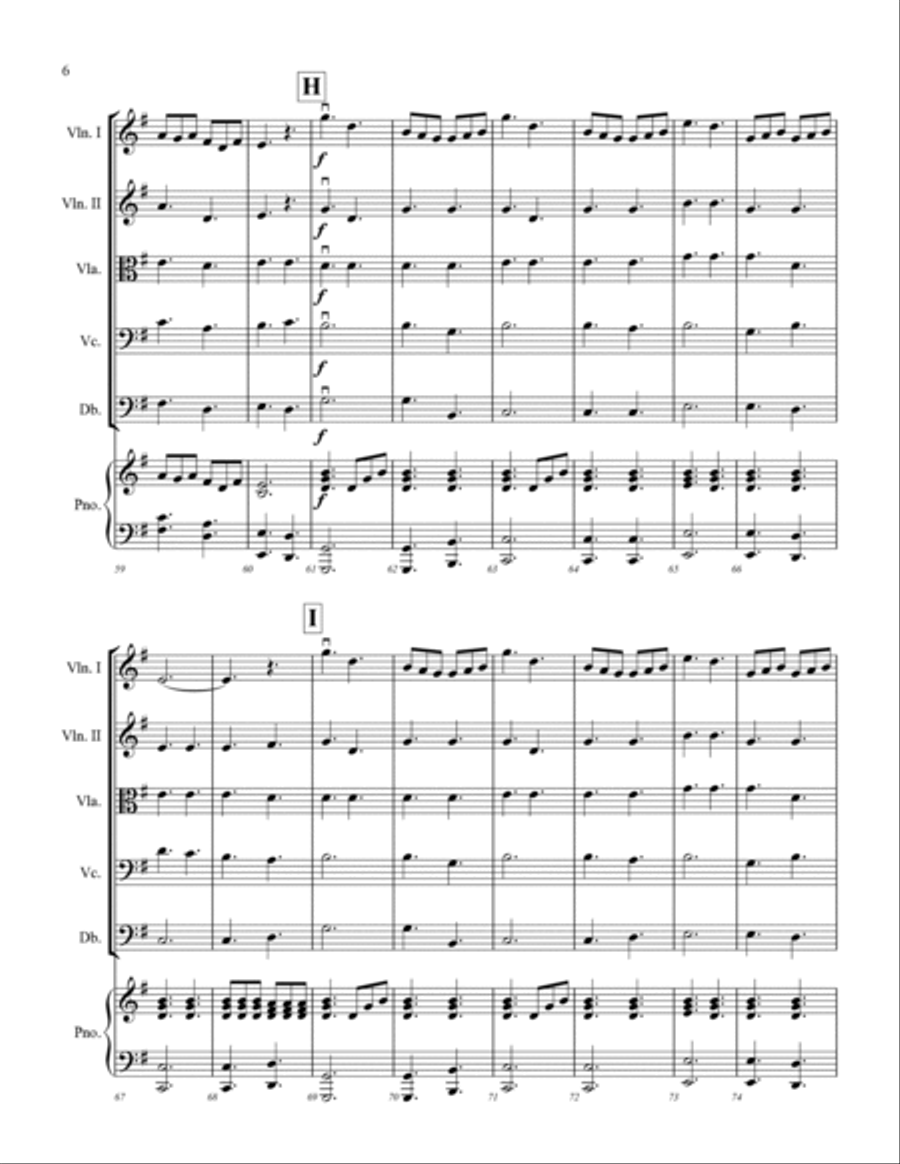 Guinevere's Dream String Orchestra scores gallery preview page 6