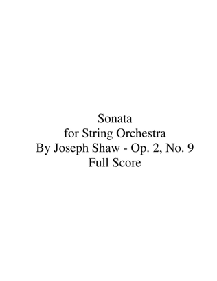 Sonata for String Orchestra