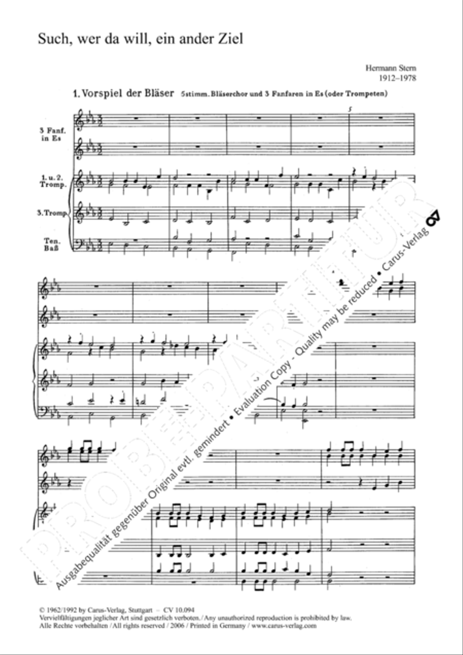 Such, wer da will, ein ander Ziel TB scores gallery preview page 4