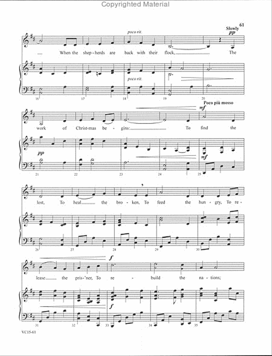 Sacred Solos of Dan Forrest - medium voice Medium Voice scores gallery preview page 21