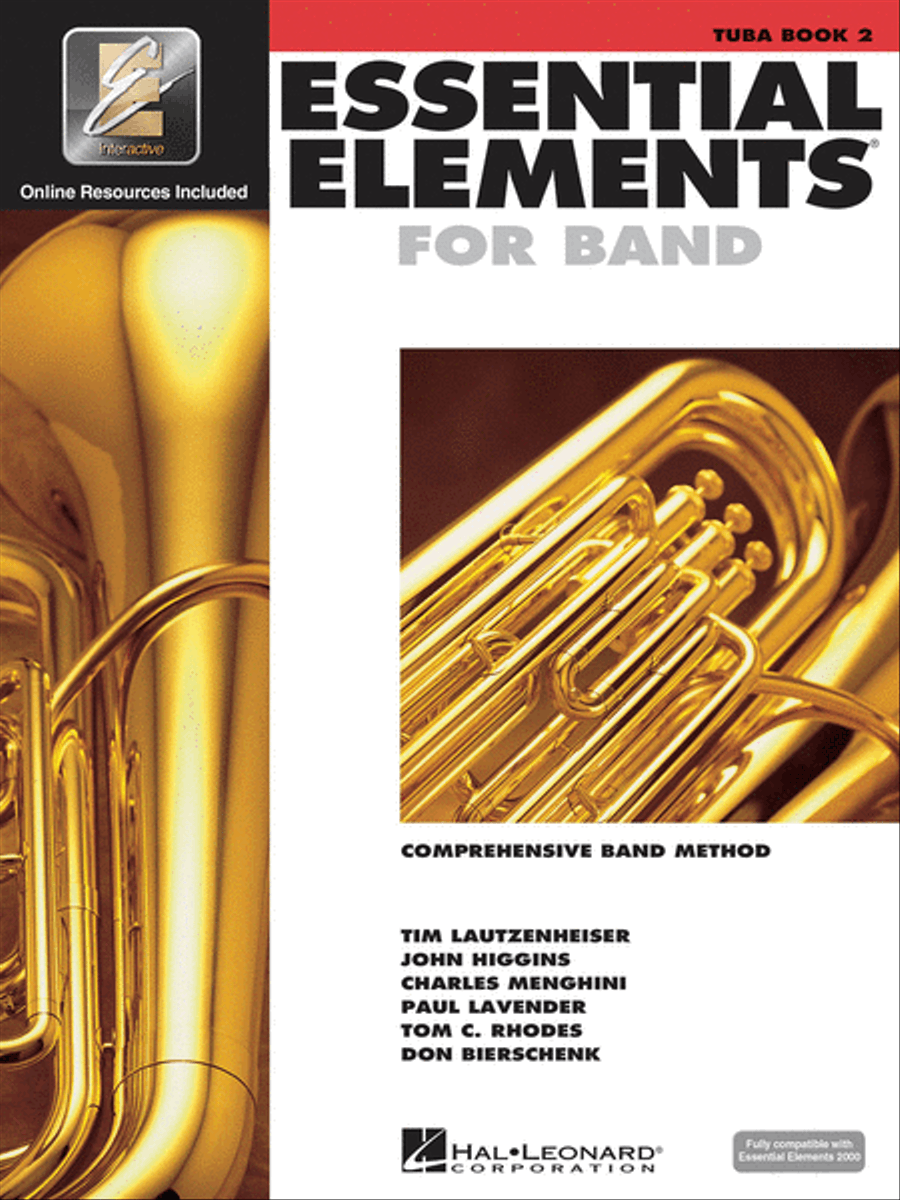 Book cover for Essential Elements for Band – Book 2 with EEi