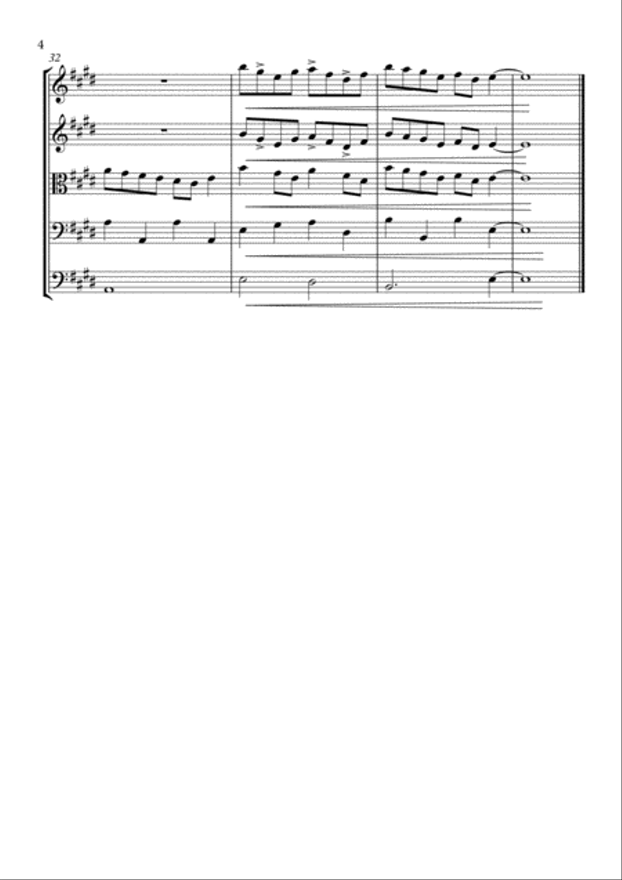 Busqueda String Quartet scores gallery preview page 4