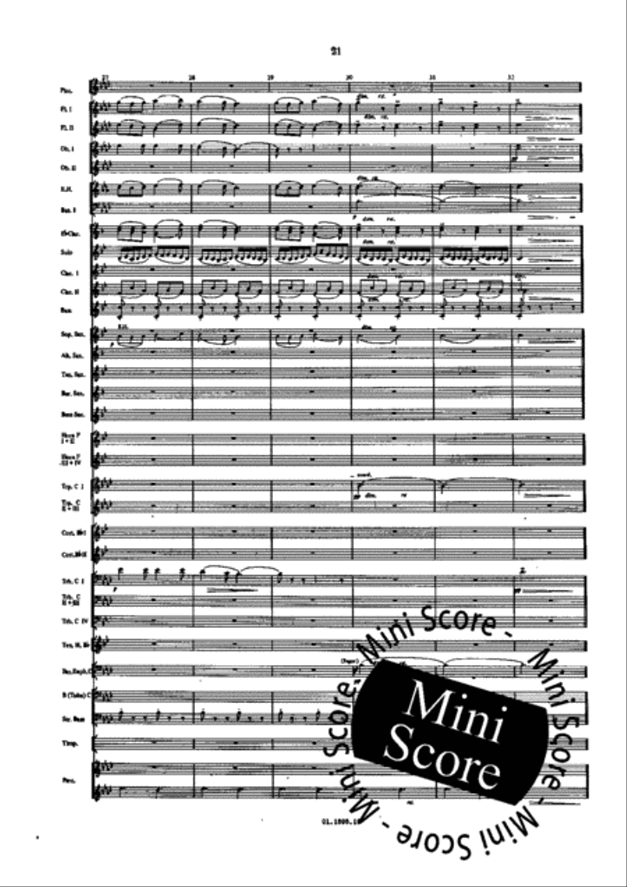 Suite Divertimento Concert Band scores gallery preview page 25
