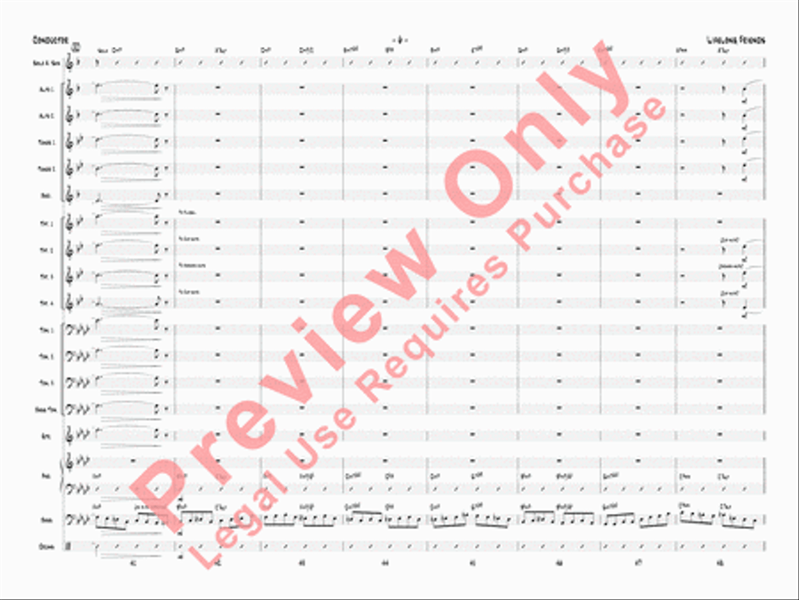 Lifelong Friends Lifelong Friends Jazz Ensemble scores gallery preview page 9