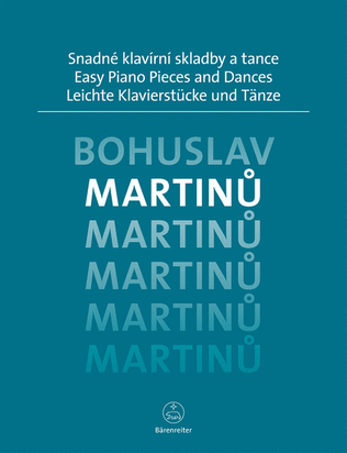 Book cover for Easy Piano Pieces and Dances