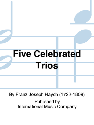 Book cover for Five Celebrated Trios