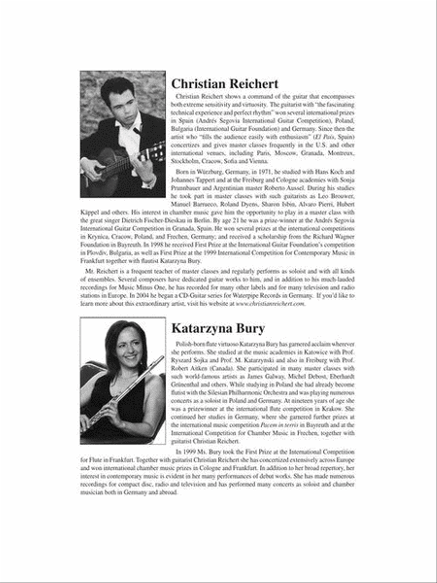 Bossa, Samba & Tango Duets for Guitar and Flute Flute scores gallery preview page 3