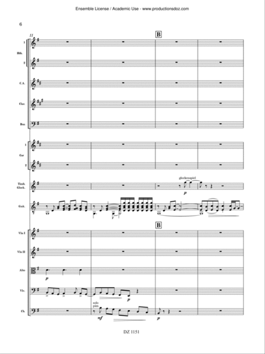 Fantasia de Levante Orchestra scores gallery preview page 6