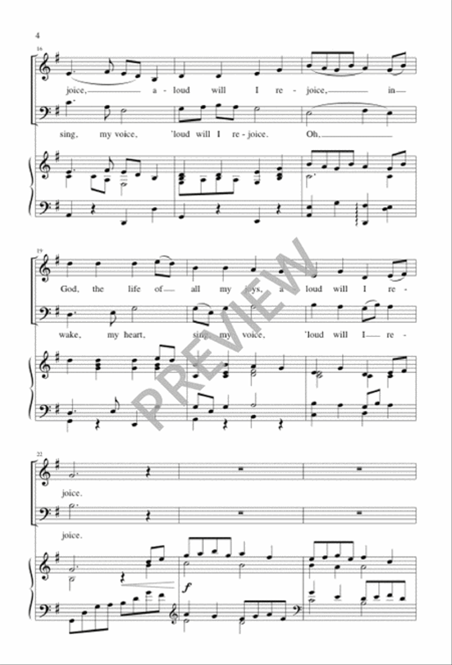 Awake, My Heart Awake, My Heart 2-Part scores gallery preview page 4