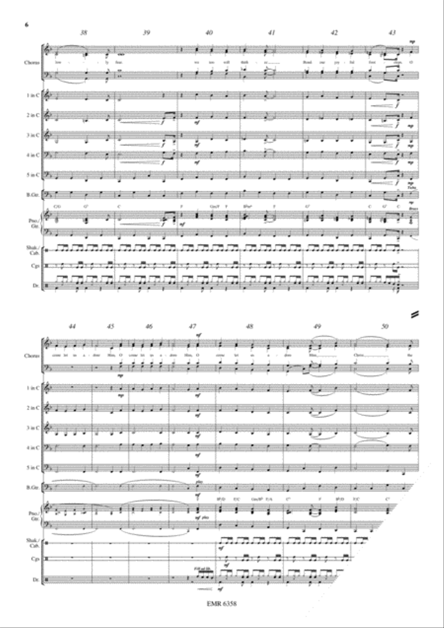 Adeste Fideles 4-Part scores gallery preview page 7