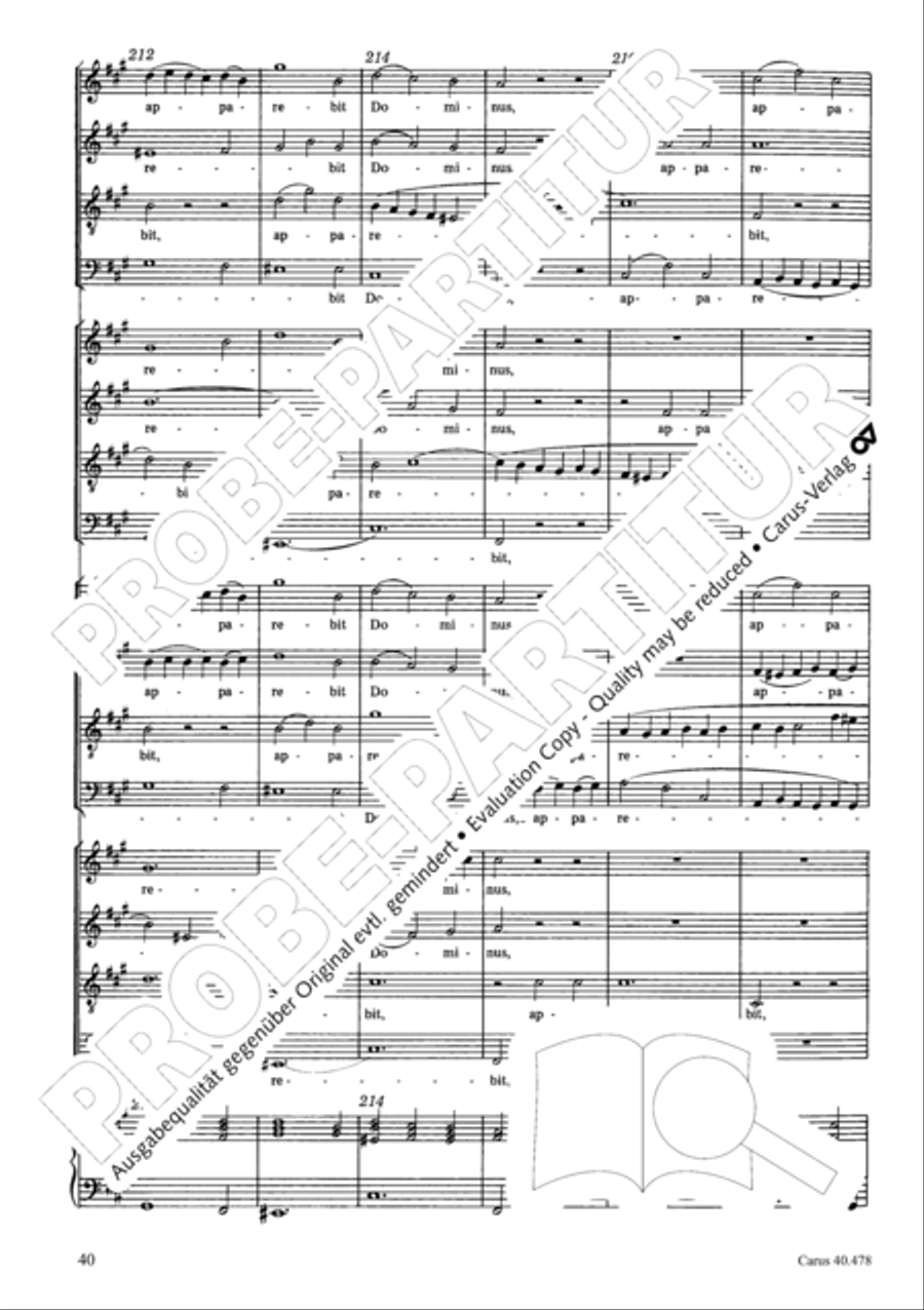 Hora est 4-Part scores gallery preview page 41