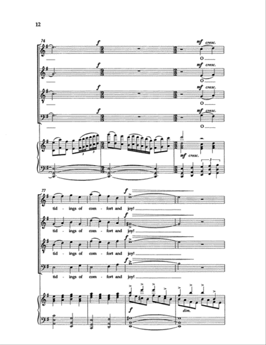 A Christmas Garland 4-Part scores gallery preview page 21