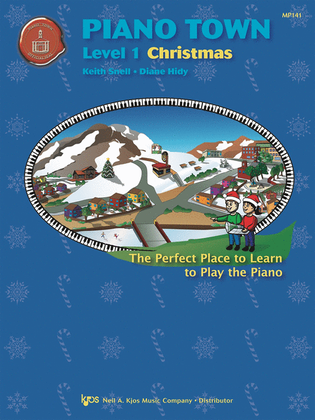 Book cover for Piano Town, Christmas - Level 1