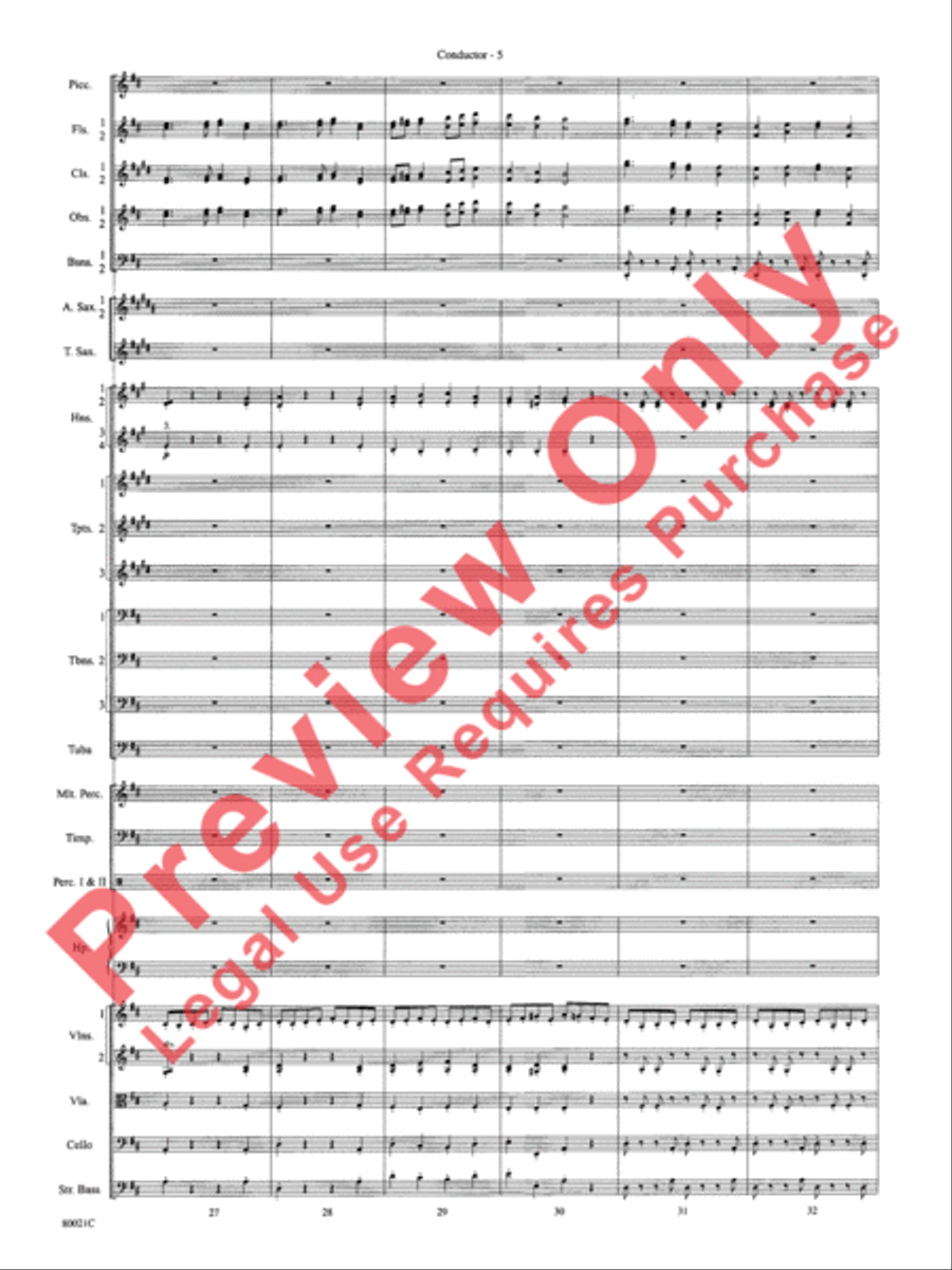 A Christmas Festival A Christmas Festival Full Orchestra scores gallery preview page 8