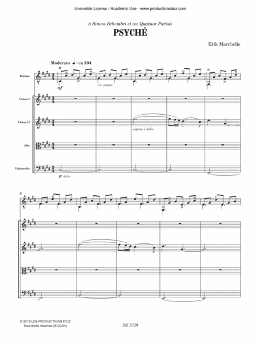 Psyché Score scores gallery preview page 2