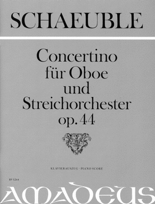 Book cover for Concertino op. 44