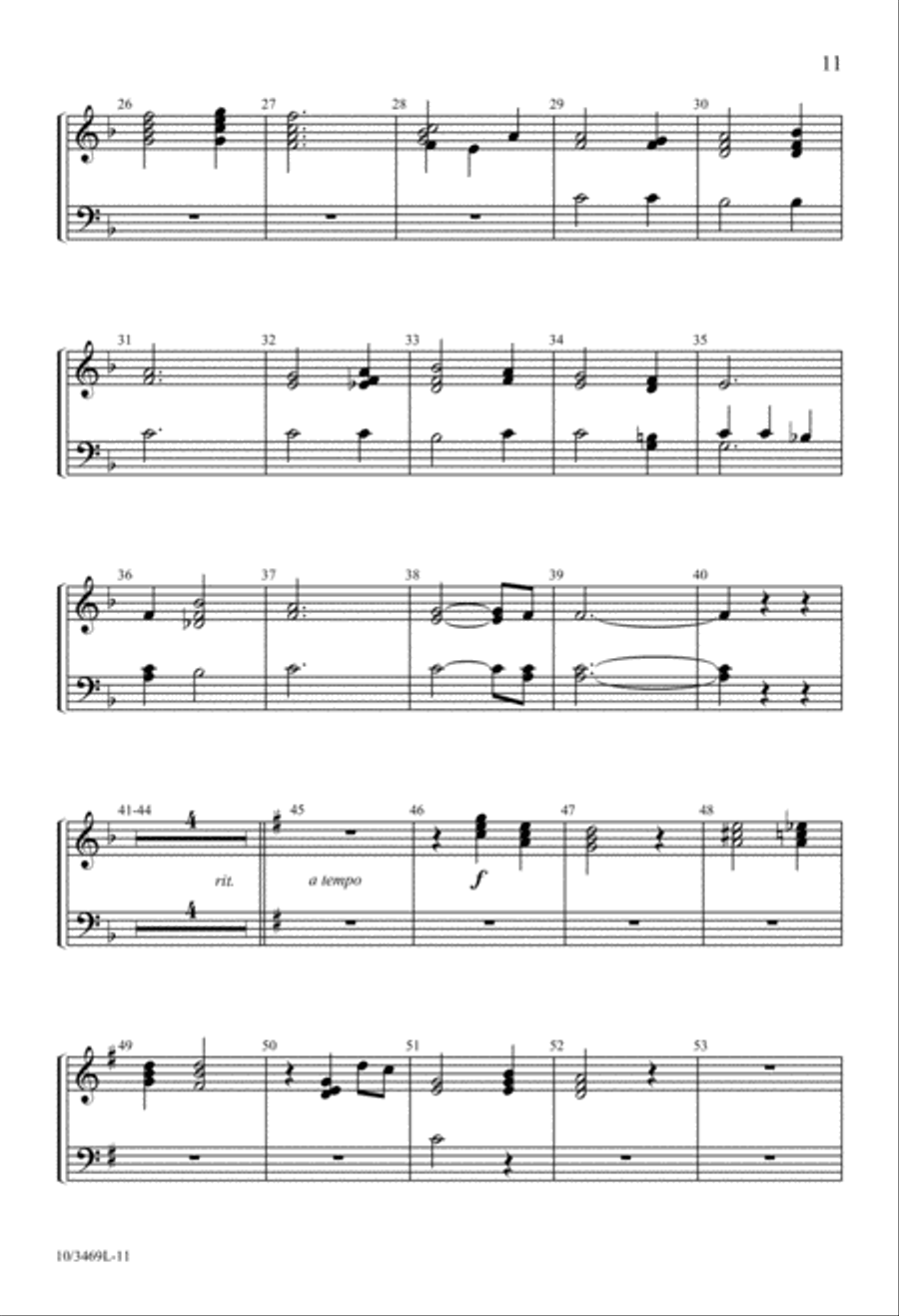 Moonlight on the Manger Moonlight on the Manger 4-Part scores gallery preview page 10