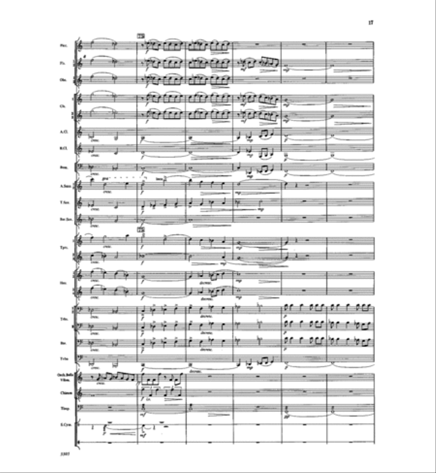 Canzonetta Concert Band scores gallery preview page 16