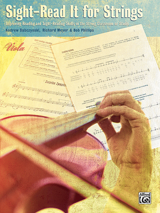 Book cover for Sight-Read It for Strings (Viola)