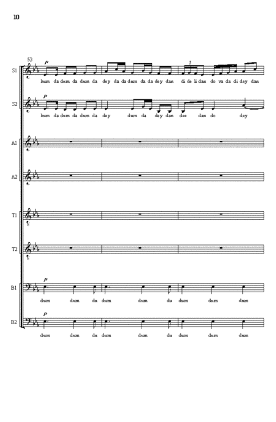 Nordic Polska (SATB) SSAATTBB scores gallery preview page 9