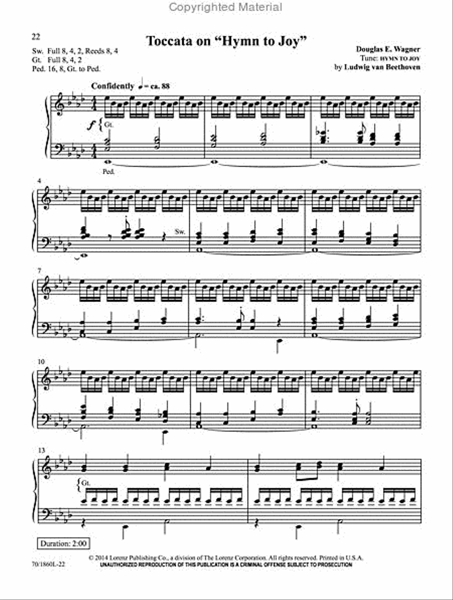 Two Minutes or Less Two Minutes or Less Organ Solo scores gallery preview page 4