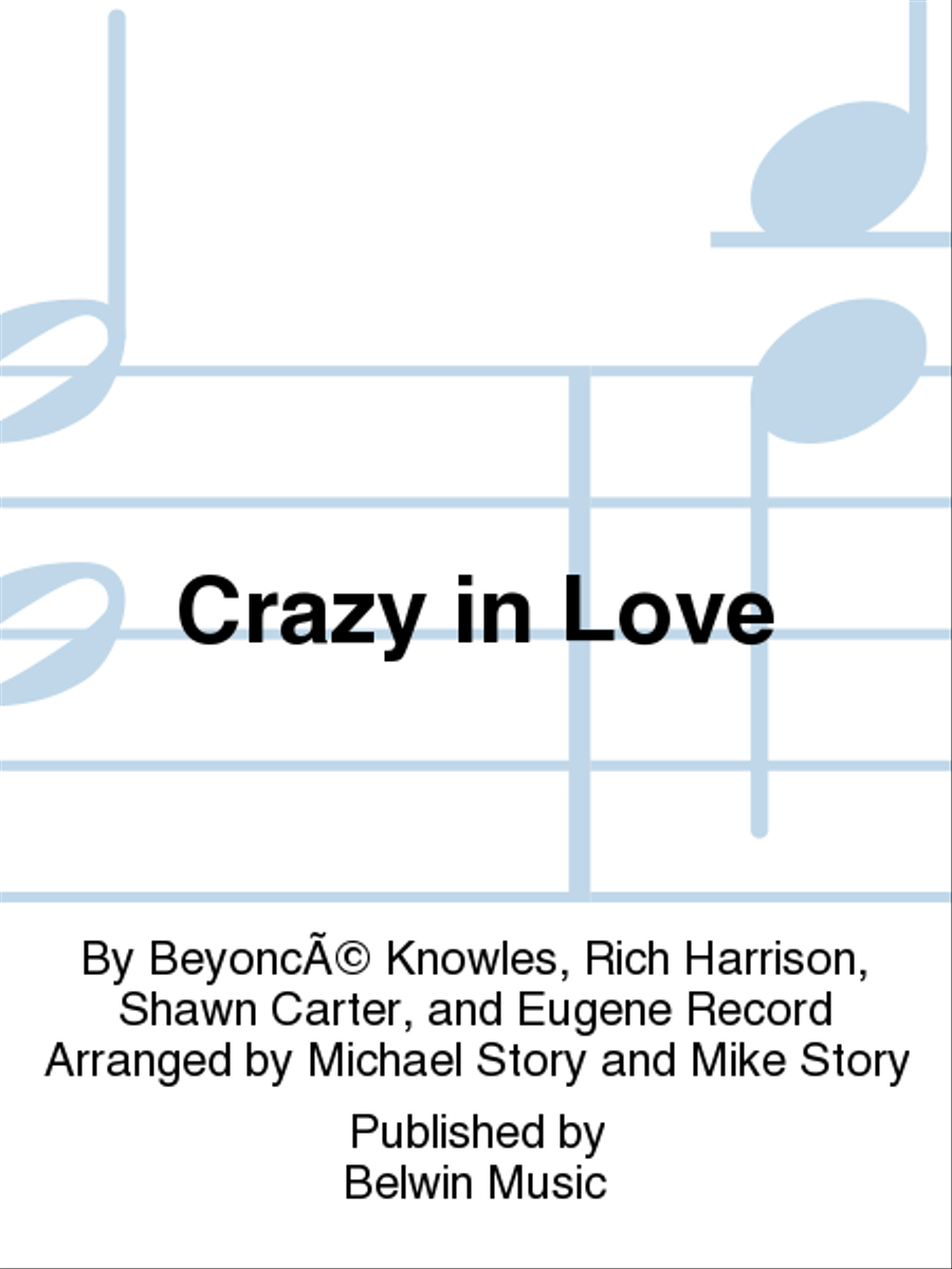 Crazy in Love Jazz Ensemble scores gallery preview page 1